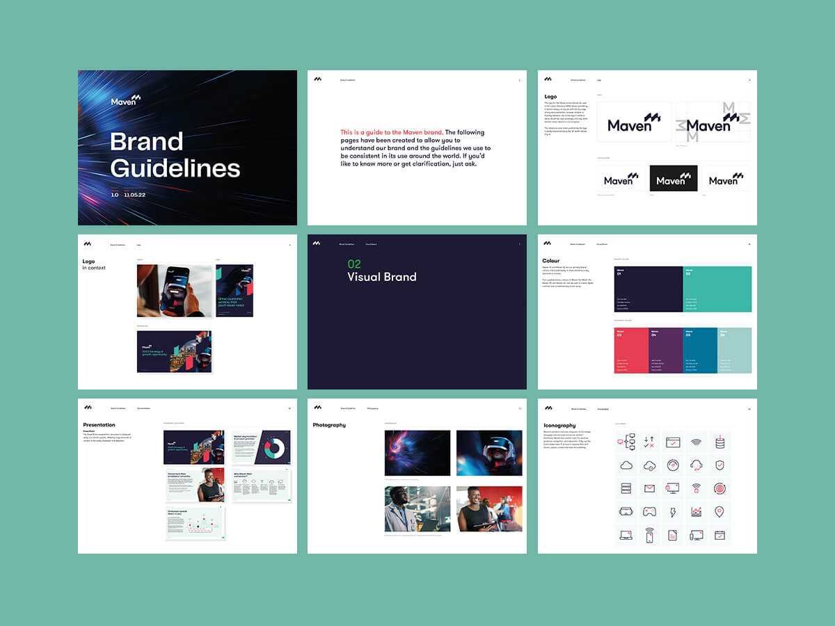 Maven brand guidelines visual